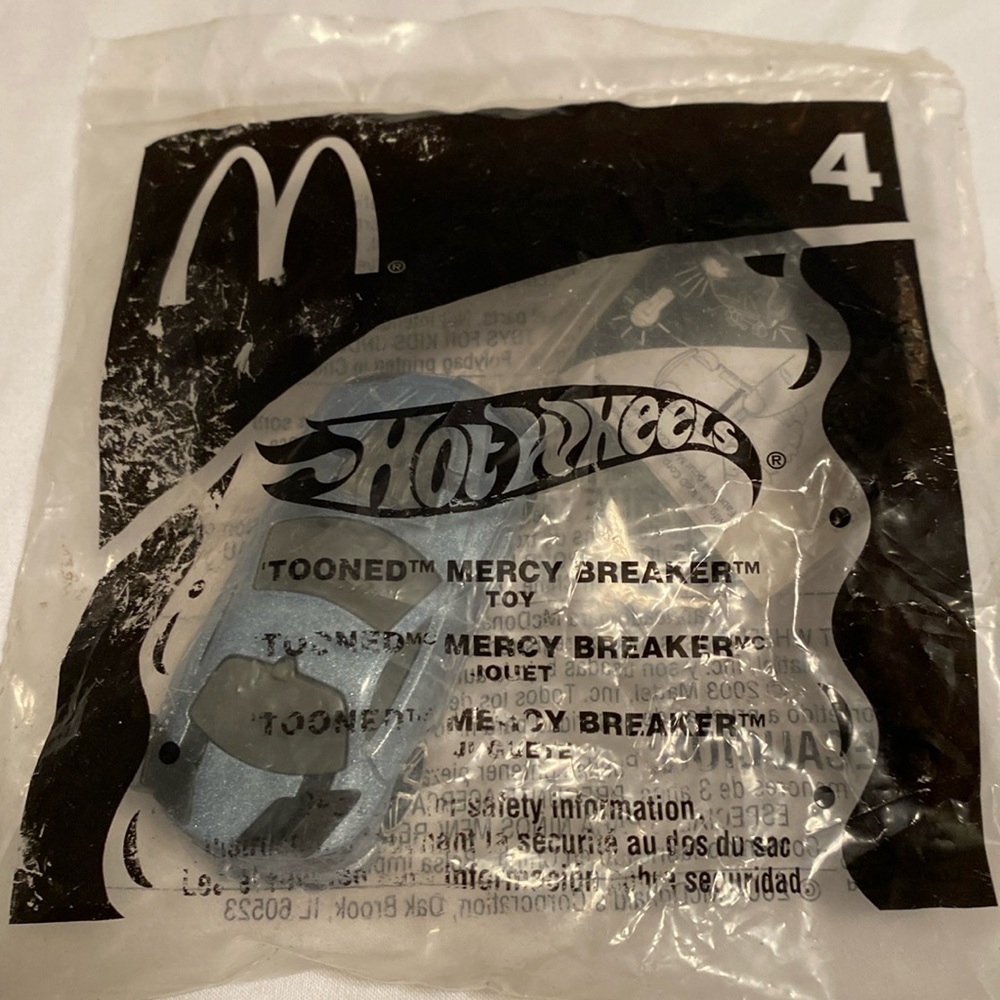 Hot Wheels Tooned Mercy Breaker Happy Meal Toy